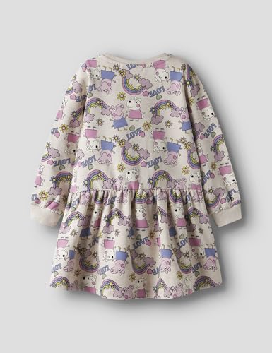 Vestido sudadera NAME IT suave de algodón con estampado Peppa Pig 2