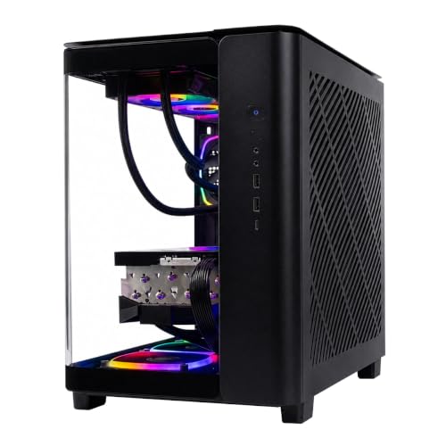 Image of Skytech Gaming King 95 Gaming PC, Intel i7 14700F 2.1GHz, NVIDIA RTX 5070 12GB VRAM, 1TB Gen4 NVMe SSD, 16GB DDR4 RAM 3200, 850W Gold ATX 3 PSU, 360 ARGB AIO, Wi-Fi 5, Windows 11, Desktop