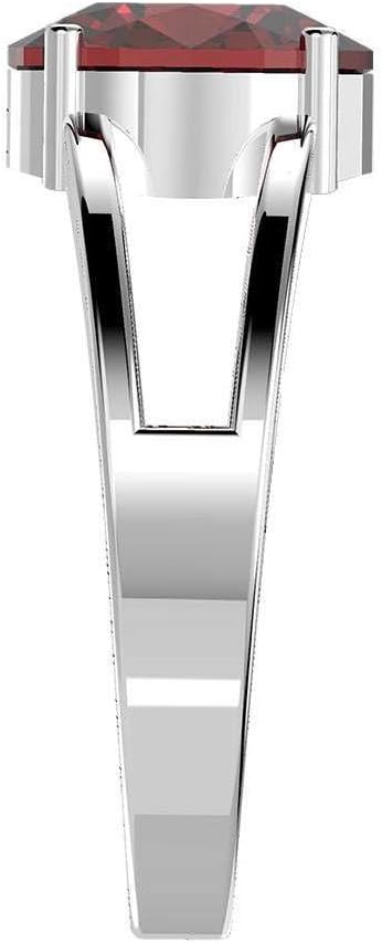 TISHAVI Natural Stone Rings for Women Sterling Silver, Solitaire Rings For Women, Ring Size 5-12 For Women, Sterling Silver Rings Women, Rings for Women Sterling Silver