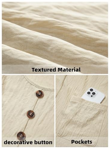 Acelitt Womens Casual 2026 Summer Textured Sleeveless Mini Dress Fashion Crewneck Swing Beach Dresses Sundress Black Small