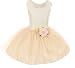 Little Girls Adorable Lace Pearl Taffeta Tulle Mesh Flowers Girls Dresses