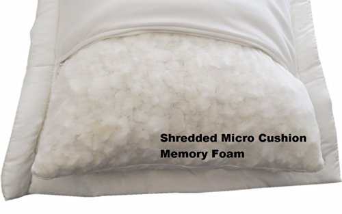 Set 4 Almohadas Espuma Viscoelástica Microcushion Queen miniatura 3