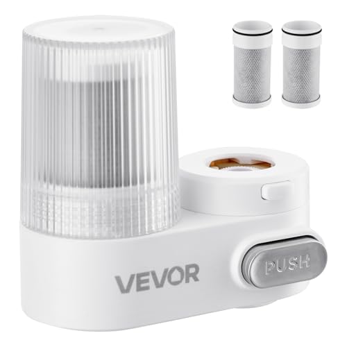 VEVOR Vertical Faucet Mount Water Filter