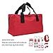 LiebeWH Lockout Bag, Sturdy Polyester Canvas Lockout Tagout Storage Bag with Handle, for Safety Padlocks and Devices