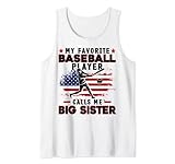 Photo Gallery favorite baseball player calls me big sister usa flag canotta Photo Gallery favorite baseball player calls me big sister usa flag canotta