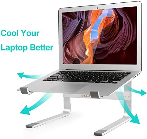 Singwow Laptop Stand Ergonomic Laptop Riser for Desk Portable Laptop Holder for Macbook Pro Air, HP Dell Lenovo Acer, 11-17" Notebook Computer