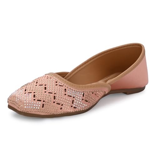 Image of Flavia Womens Flv07 Ballet Flat | Ethnic Shoes | Wedding Footwear | Fashionably Stylish for Everyday wear
