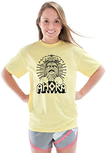 VLAM Regular Fit Ahora Graphic Printed Tshirt for Women