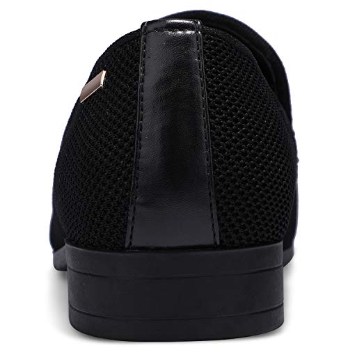 Image of UUBARIS Mens Dress Loafers Tuxedo Suit Slip on Shoes