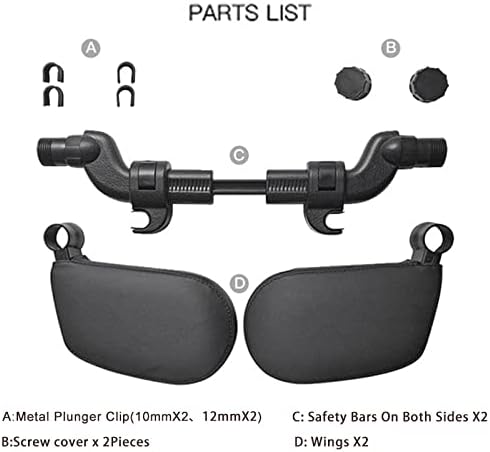 Car Neck Headrest Pillow Cushion Seat Support Head Restraint Seat Pillow Headrest Neck Travel Sleeping Cushion for Kids Adults (Black)