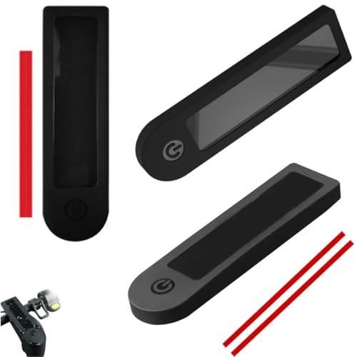 YehVeh 3 Pack Electric Scooter Dashboard Waterproof Cover Silicone Protective Case Central Control Panel Screen Dust Cover for Xiaomi M365 M365 Pro 2 Hiboy S2 Series
