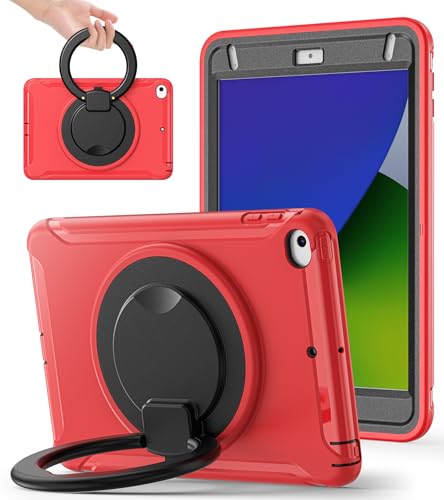 BATYUE Shockproof Case for iPad mini 5 / Mini 4, 7.9 Inch, Red