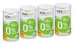 Sal Sin Sodio - Bonsalt Sal 0% Sodio - Sustituto de la sal común - Ideal en dietas bajas en sodio - Baja en calorías - Keto - Apta para Veganos y Vegetarianos - Castello since 1907-4 x 85g = 340g