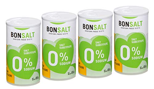 Sól bez sodu - Bonsalt Alternatywa dla soli o 0 sodu - Sól Substytut soli zwykłej - Idealny w dietach o niskiej zawartości sodu - Niska zawartość kalorii - Keto - Castello since 1907-4 x 85g = 340g
