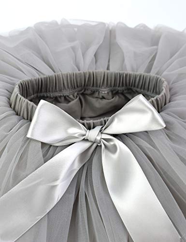 Image of Baby Girls Tutu Bloomers Diaper Cover Cotton Tulle Bloomers and Headband Set