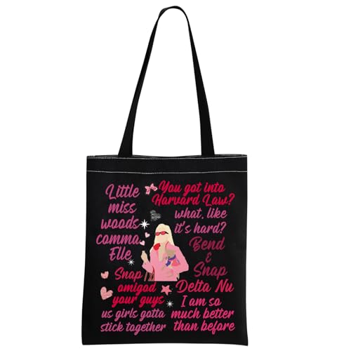 MNIGIU L-Blonde Tote Bag L-Blonde Musical Tote L-Blonde Musical Merch L-BlondeQuote