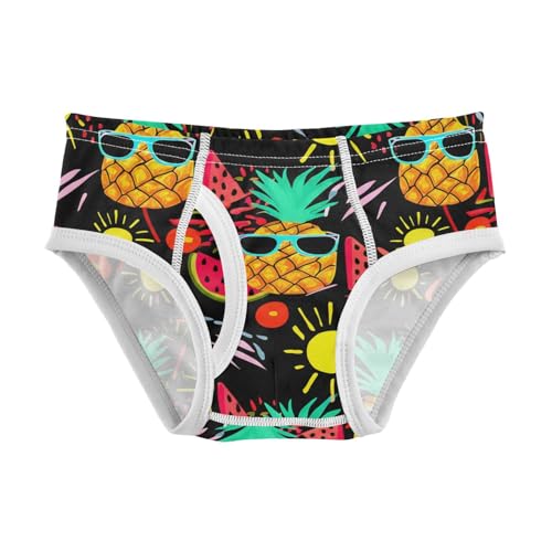 Colorful Pineapple Sunglasses Toddler Boy's Underwear 2T 202c1239