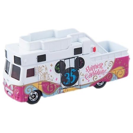 Amazon ディズニー ビークル コレクション ドリームクルーザーiii トミカ 東京ディズニーリゾート35周年 Happiest Celebration Tdr35th 東京ディズニーリゾート限定 ミニカー ダイキャストカー おもちゃ