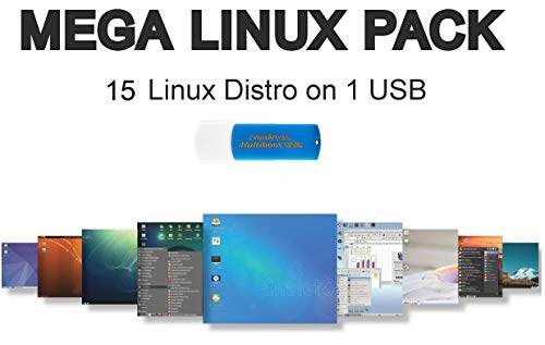 Mega Linux Collection - 15 sistemi operativi Linux...