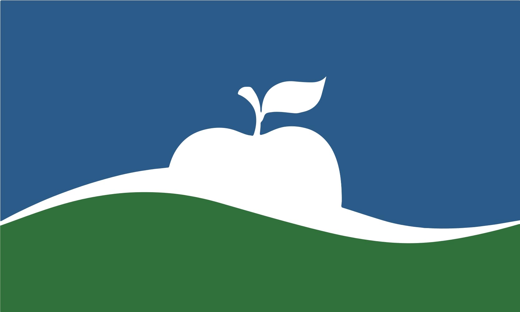 Drapeau Manhattan Kansas avec finitions soignées pour collectionneur