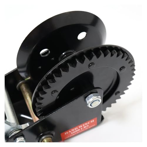 Winche manual de mano 800LB para cables y correas miniatura 5