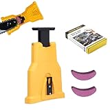 Affuteur Chaine Tronçonneuse,Affuteuse De Chaine Tronconneuse,Affûteur de Tronçonneuse Ultra Rapide – Précision Instantanée pour Coupe Efficace,Professionnel Avec Aiguiser (B)