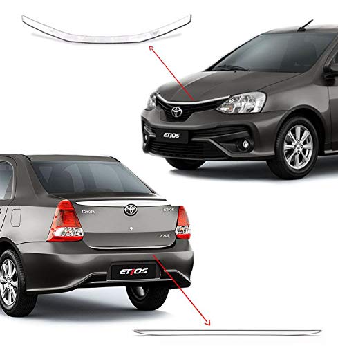 Kit Frisos Traseiro Porta-malas + Dianteiro Etios Sedan 2018