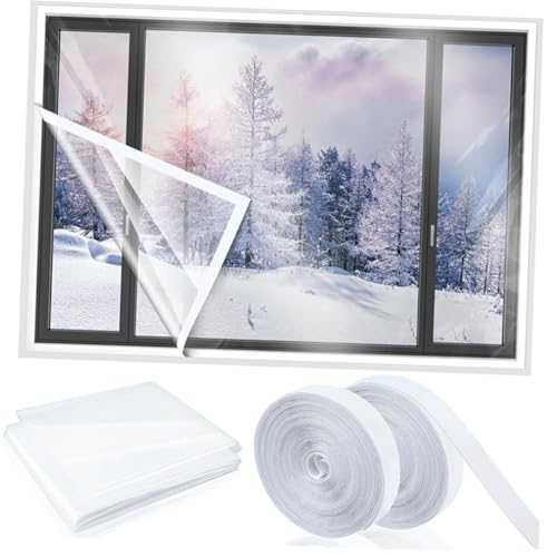 Kit film pour fenêtres transparent isolant BESTonZON
