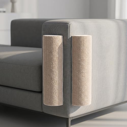 Griffoir mural pour chaton en polyester pour protéger vos tapisseries, 4 pcs - 6