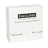 White Premium Cloth-Like Guest Towels (Package of 100) * Feels Just Like Linen! * (500 Napkins)