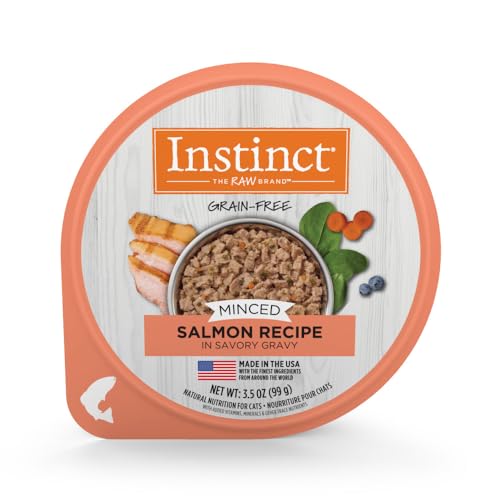 Instinct Original Minced Natural Wet Cat Food, Grain Free Recipe