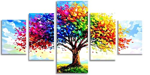 Kit complet broderie diamant arbre de vie pour apaiser l'esprit à la maison