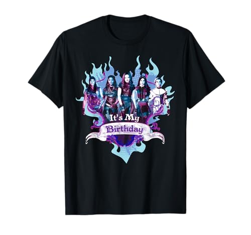 Disney Descendants Its My Birthday Party Gift Heart T-Shirt