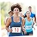 Yardwe 40 Pcs Sports Audition Numbers Number Bibs for Sports Games Competition Bibs Portable Number Bibs Race Number Belt Race Tag Polyester Cotton Running Supplies