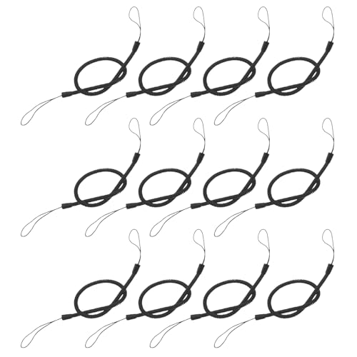 iplusmile Cordón Retráctil Elástico para Bolígrafo 23 Cm Resorte, Cuerda Antipérdida para Lápiz Óptico, 25 Unidades, Accesorio Portátil para Oficina, Escuela y Uso en Tabletas