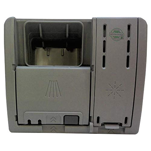 Bosch 00645208 Genuine OEM Detergent Dispenser Assembly (Gray) for Bosch Dishwashers