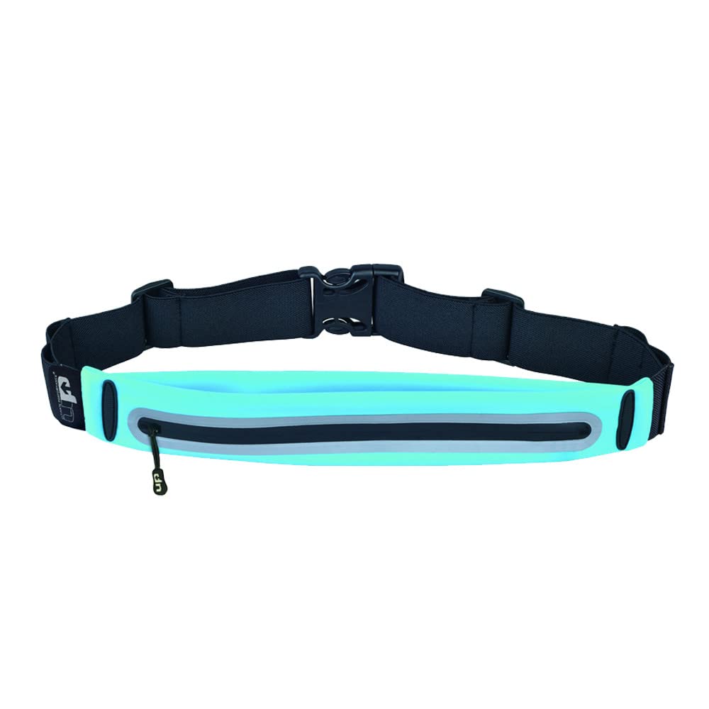 Ultimate Performance Ease Runners Expandable Waist Bag Blue/Reflective