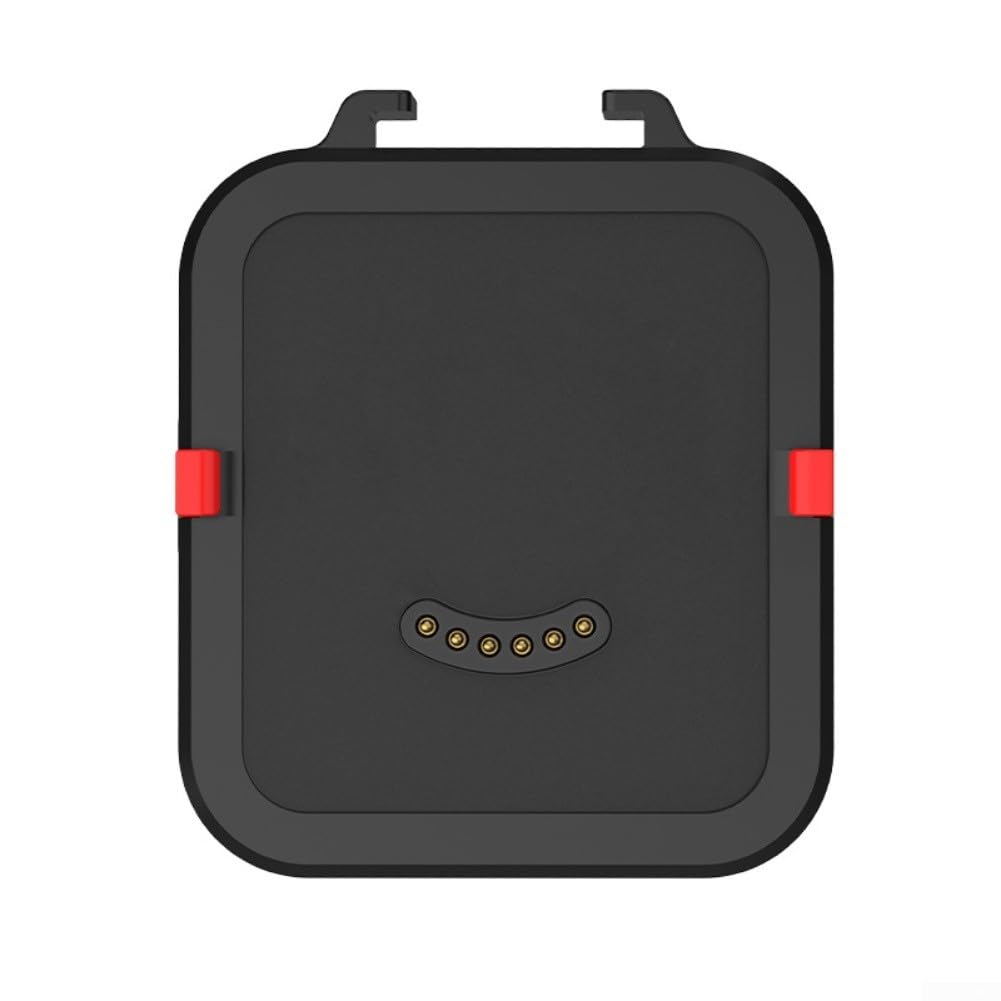 Station de charge magnétique sans fil, base de charge ultra portable ForInsta360 Go - Base de charge à dégagement rapide pour l'extérieur (noir)