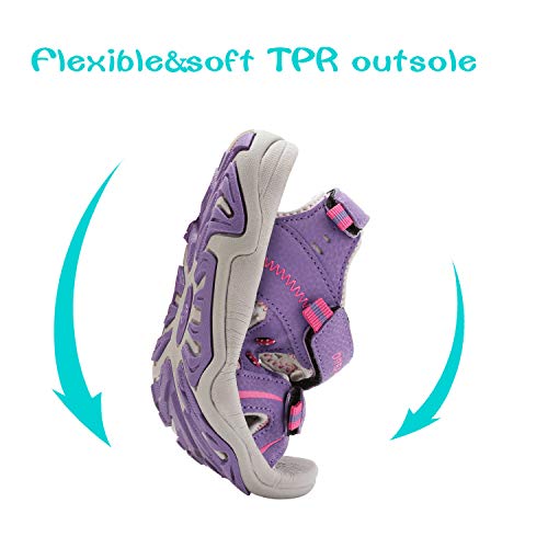 Image of DREAM PAIRS Boys Girls Sandals Kids Athletic Summer Sports Water Shoes for Toddler /Little Kid /Big Kid