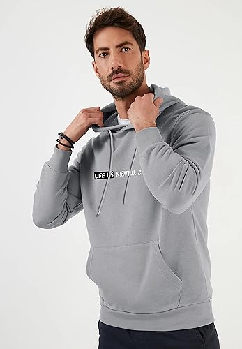Image of TAGAS Men's Cotton Printed Hooded Sweatshirt || Sweatshirt for Men || Jacket for Men || Men's Hoodie || Stylish Hoodie || Hoodie