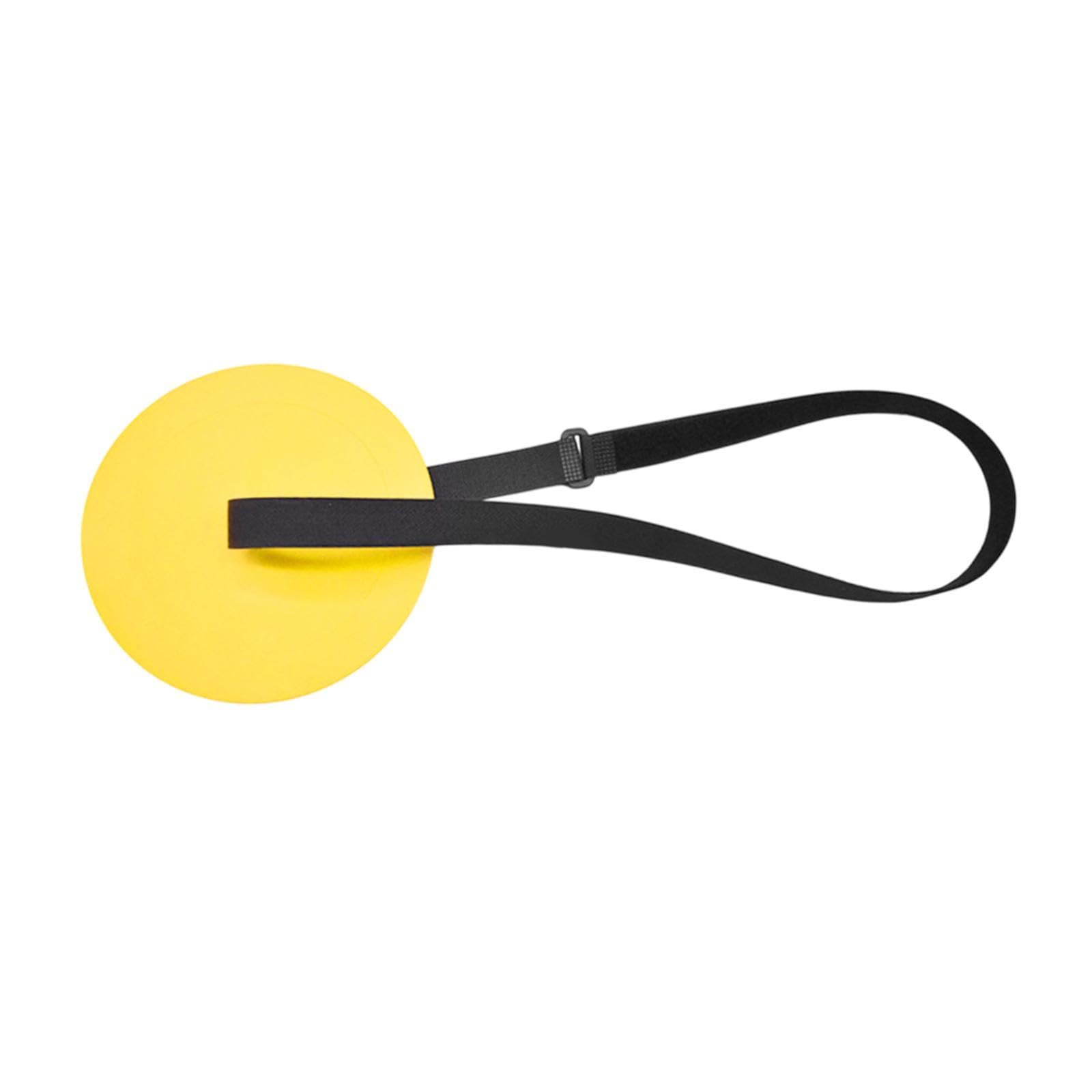 kowaku Football Training Target Football Goal Target Multipurpose Sturdy Sports Training for Hockey Baseball Football, Yellow