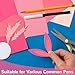 100 Sheets Colored Cardstock Blank Colorful Thick Paper 92LB/250gsm Cards Stock for Invitations, Postcards, Photos, DIY Crafts Greeting Card Making Scrapbook Supplies (Pink, 4” x 6”)