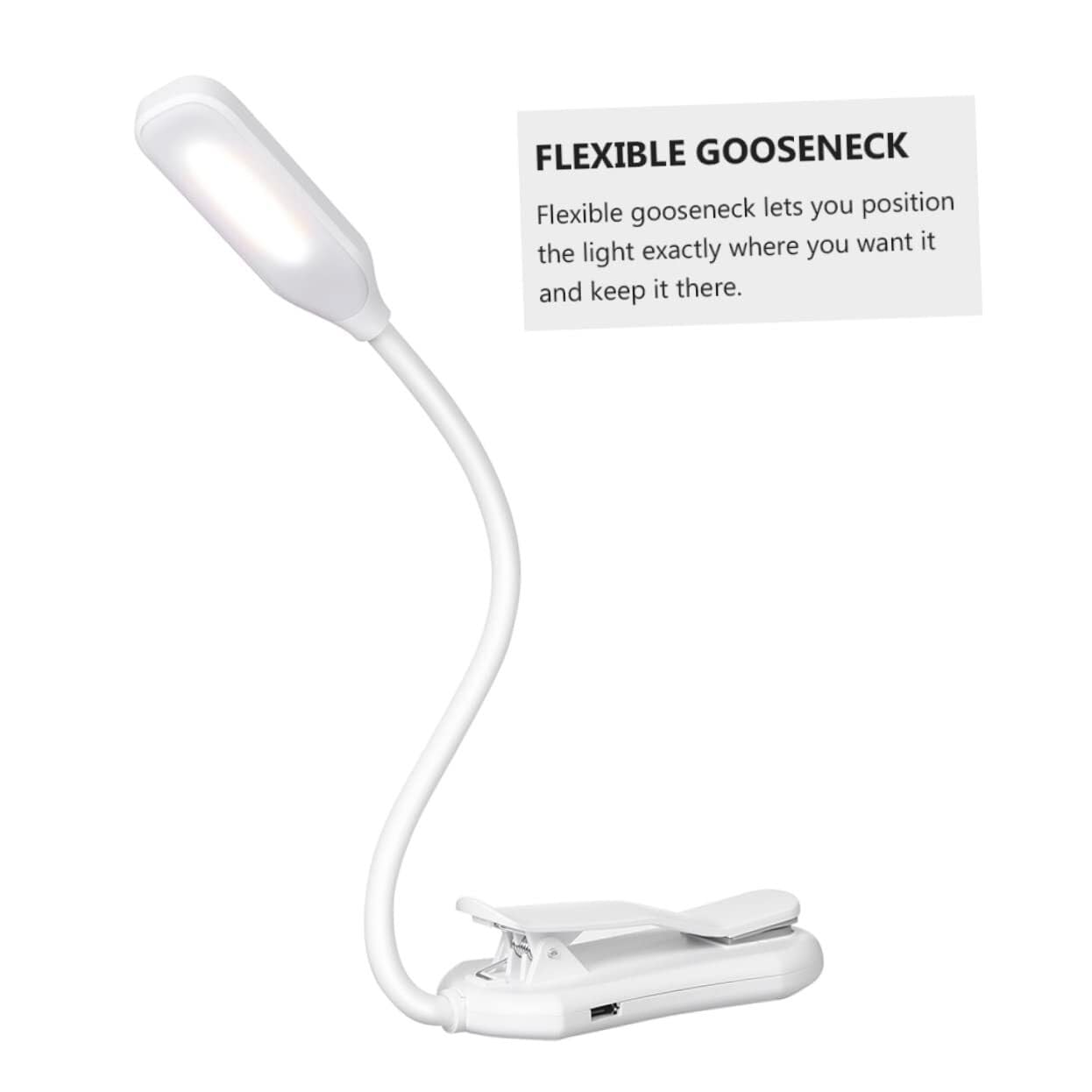 Lampka biurkowa z ochroną oczu USB do ładowania, lampka biurkowa do czytania na biurku, lampka nocna dotykowa, lampka do czytania z gęsią szyją