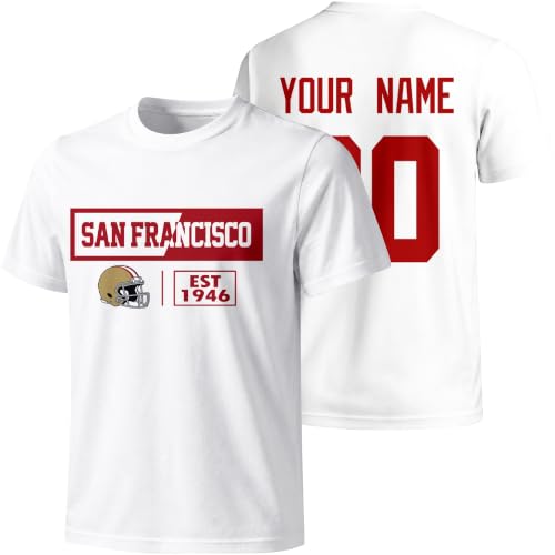 Image of ANTKING T Shirt with Custom Name Number for Men Women Gifts | Custom T Shirt for Youth Men Women Birthday Gift
