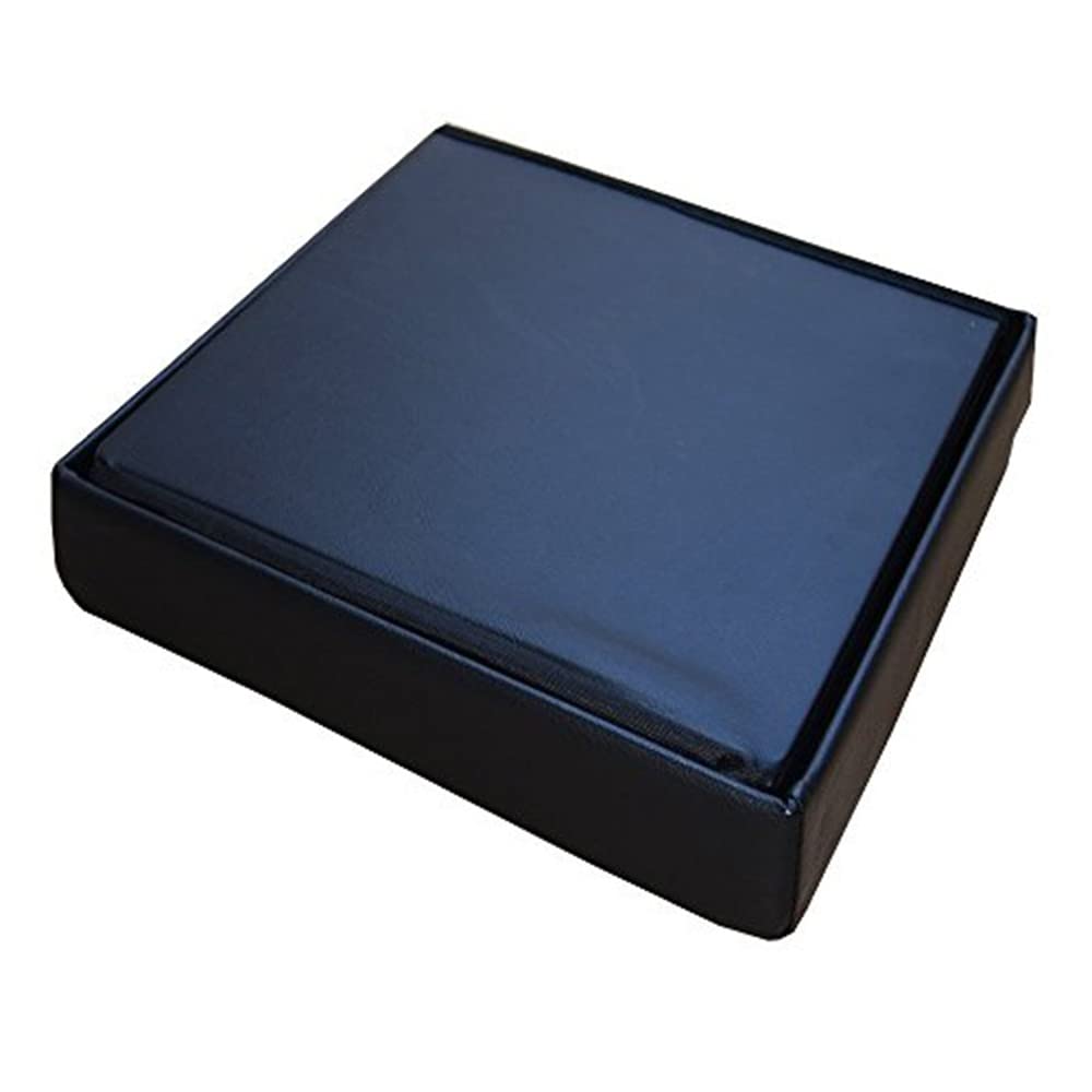 Style home 2er Set Sitzhocker Sitzbank mit Stauraum, Faltbare Aufbewahrungsbox Sitztruhe Sitzwürfel Fußablage, Kunstleder, 38 * 38 * 38 cm (Schwarz)