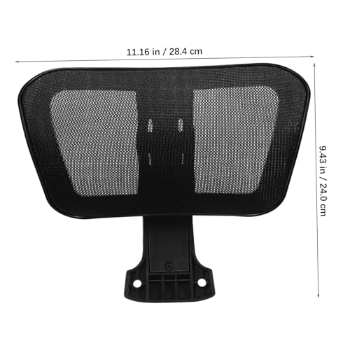 Appui-tête ergonomique en maille avec support cervical réglable - 4