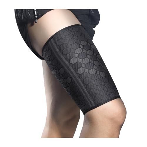 Protector de muslo elástico de nylon para deportes, talla M miniatura 2