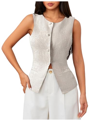 トップス Venica camisole tailored vest 41ekWEcAHFL.jpg