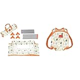 Goula- Cuna Viaje Jungla (52046) + Mochila Porta muñeca, Mu