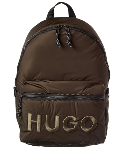 HUGO Rikky Tonal Logo Nylon Backpack, juniper, PCE.